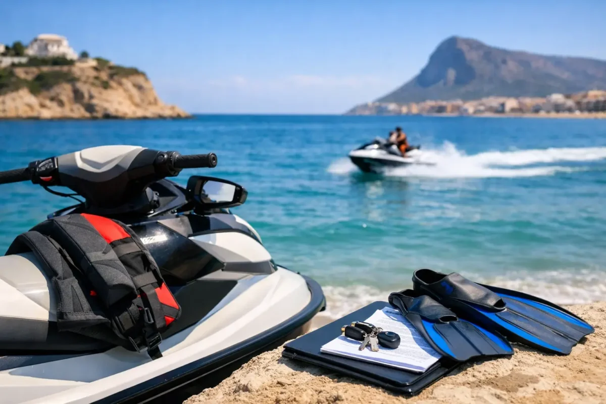 What licence for jet ski in Spain?