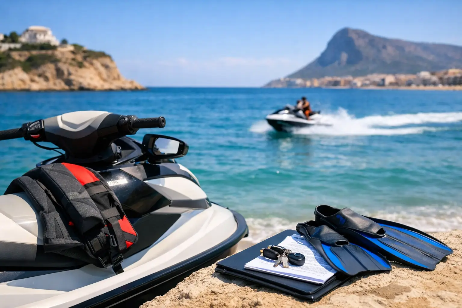 What licence for jet ski in Spain?
