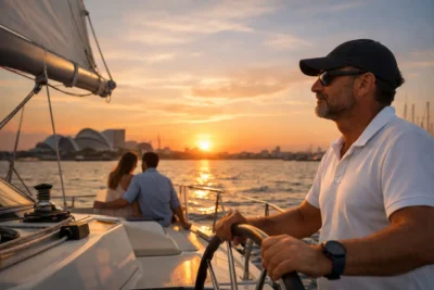 Sunset Sailing with Skipper in Valencia